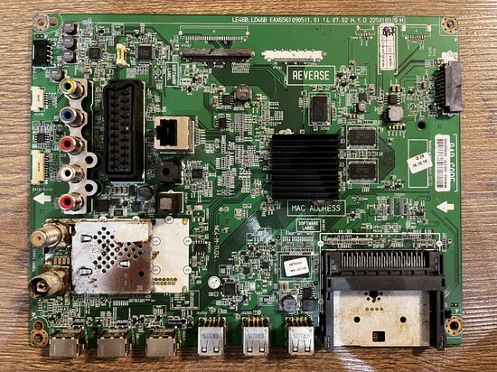 Pagrindinė plokštė EAX65610905 (1.0)