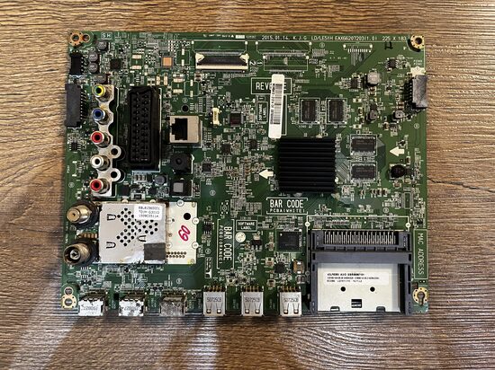 Pagrindinė plokštė EAX66207203 (1.0)