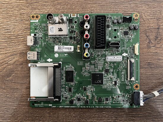 Pagrindinė plokštė EAX66748005 (1.0)