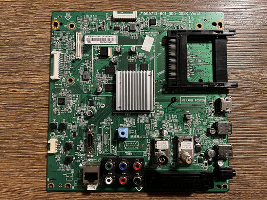 Pagrindinė plokštė 715G5713-M01-000-005K